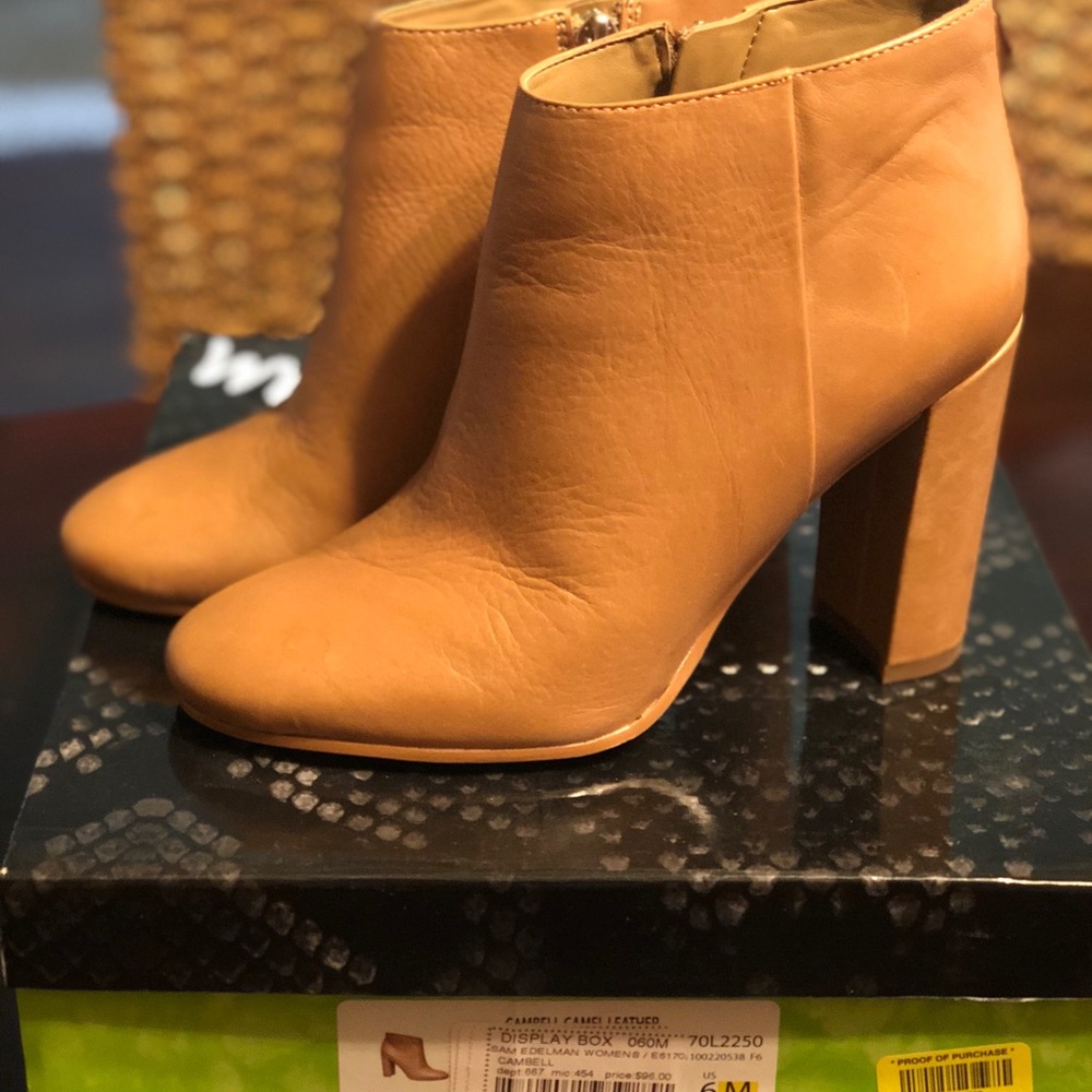 Sam Edelman Campbell Camel Boots